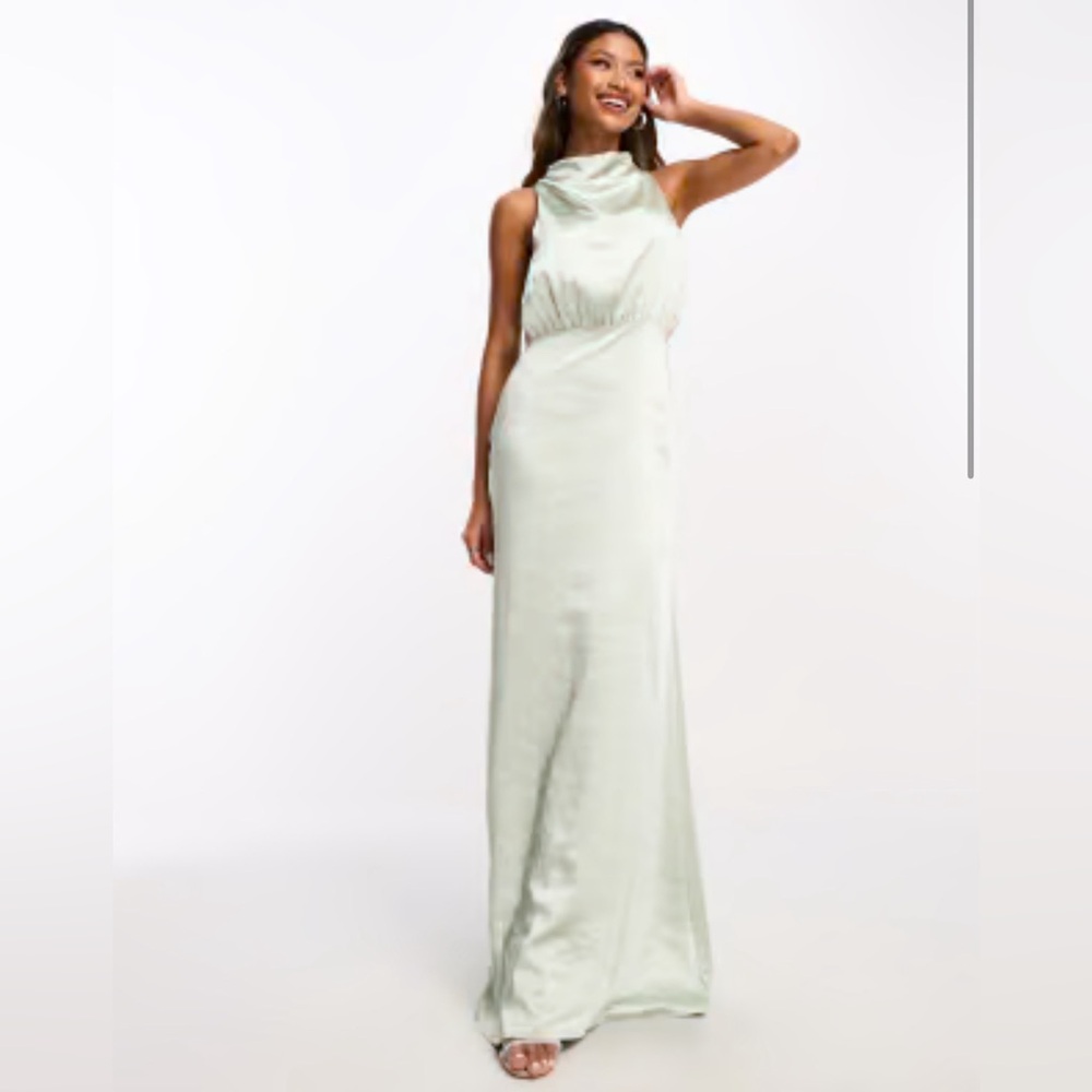 Pretty Lavish Farrah Olive Dress